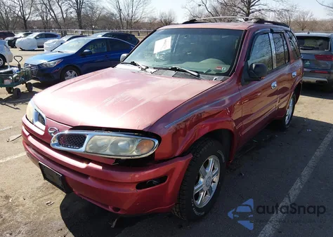 2002 Oldsmobile Bravada z USA, uszkodzony, nr VIN 1GHDS13S322444439